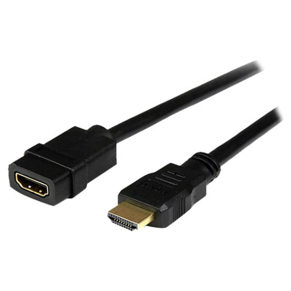 StarTech.com 2m HDMI Extension Cable - Ultra HD 4k x 2k HDMI Cable M/F - 2m  HDMI Extension - HDMI Male Female Cable - HDMI Extension cord