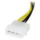 A small tile product image of Startech 6in LP4 to 8 Pin PCI Express Video Card Power Adapter