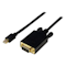 A small tile product image of Startech miniDisplayPort to VGA Adapter 1.8m Cable