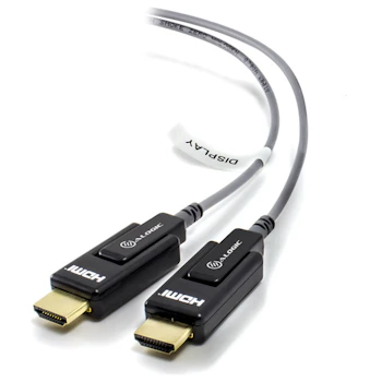 Product image of ALOGIC Carbon Series Plugable 20m High Speed HDMI Active Optic Cable - Click for product page of ALOGIC Carbon Series Plugable 20m High Speed HDMI Active Optic Cable