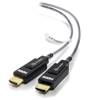 Product image of ALOGIC Carbon Series Plugable 40m High Speed HDMI Active Optic Cable - Click for product page of ALOGIC Carbon Series Plugable 40m High Speed HDMI Active Optic Cable