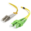 A product image of ALOGIC 1m SCALC Single Mode Duplex LSZH Fibre Cable 09/125 OS2