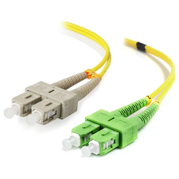 Product image of ALOGIC 0.5m SCASC Single Mode Duplex LSZH Fibre Cable 09/125 OS2 - Click for product page of ALOGIC 0.5m SCASC Single Mode Duplex LSZH Fibre Cable 09/125 OS2