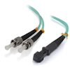 A product image of ALOGIC 15m MTRJST 10G Multimode Duplex LSZH Fibre Cable 50/125 OM3