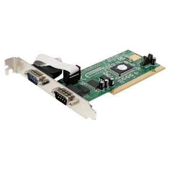 Product image of Startech 2 Port PCI RS232 Serial Adapter Card - Click for product page of Startech 2 Port PCI RS232 Serial Adapter Card
