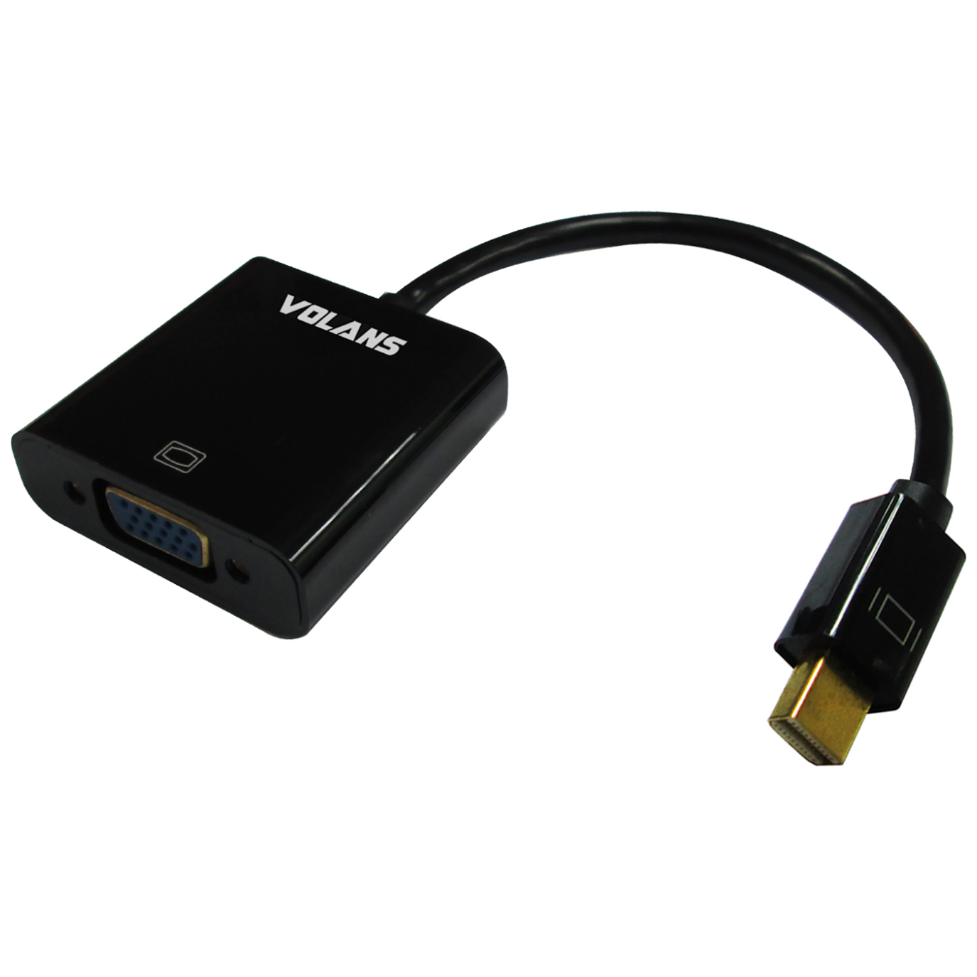 Volans Mini DisplayPort to VGA Male 