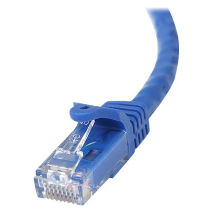 A large main feature product image of StarTech Blue Snagless CAT6 Ethernet UTP Patch Cable - 3m