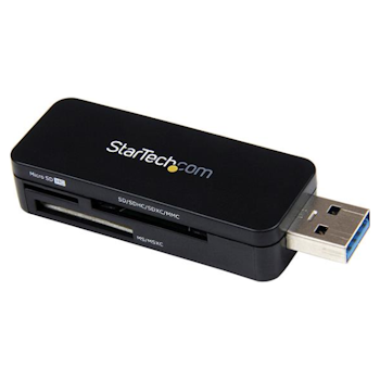 Product image of Startech USB3.0 Memory Card Reader - External Flash SD Memory Card Reader - Click for product page of Startech USB3.0 Memory Card Reader - External Flash SD Memory Card Reader