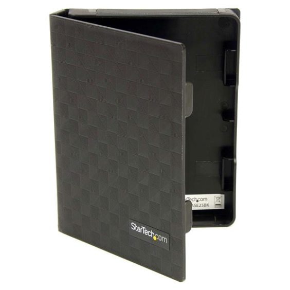 Startech 2.5in AntiStatic Hard Drive Protector Case Black (3pk