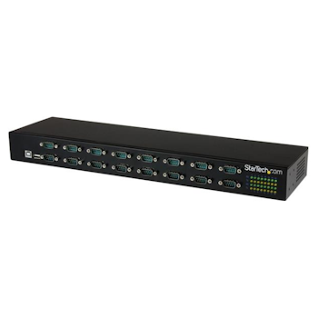 Product image of Startech 16 Port USB-to-Serial Adapter Hub with Daisy Chain Function - Click for product page of Startech 16 Port USB-to-Serial Adapter Hub with Daisy Chain Function