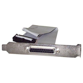 Product image of Startech 16in DB25 Parallel Female to IDC 25 Pin Header Slot Plate - Click for product page of Startech 16in DB25 Parallel Female to IDC 25 Pin Header Slot Plate