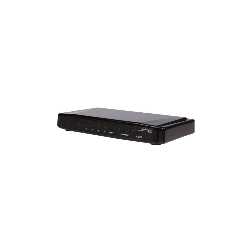 A large main feature product image of Startech 4-to-1 HDMI Video Switch with Remote Control