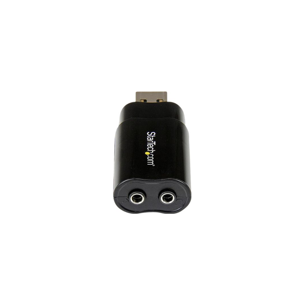 A large main feature product image of Startech ICUSBAUDIOB USB Audio Adapter External Sound Card