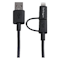 A small tile product image of Startech 1m Lightning or Micro USB to USB Cable for iPhone iPod iPad