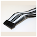 A product image of GamerChief Elite Full System Sleeved Cables - Black/White/Grey