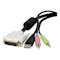 A small tile product image of Startech DVID4N1USB10 4-in-1 USB DVI KVM Switch Cable w/ Audio 