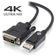 A small tile product image of ALOGIC ACTIVE 2m DisplayPort to DVI-D Cable with 4K Support - Male to Male