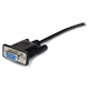 A small tile product image of Startech 3m Black Straight Through DB9 RS232 Serial Cable - M/F