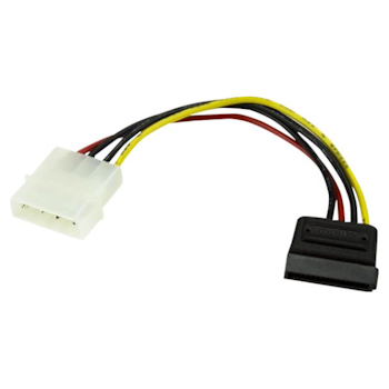 Product image of Startech Molex to SATA Power 15cm Cable Adapter - Click for product page of Startech Molex to SATA Power 15cm Cable Adapter