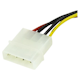 A small tile product image of Startech Molex to SATA Power 15cm Cable Adapter
