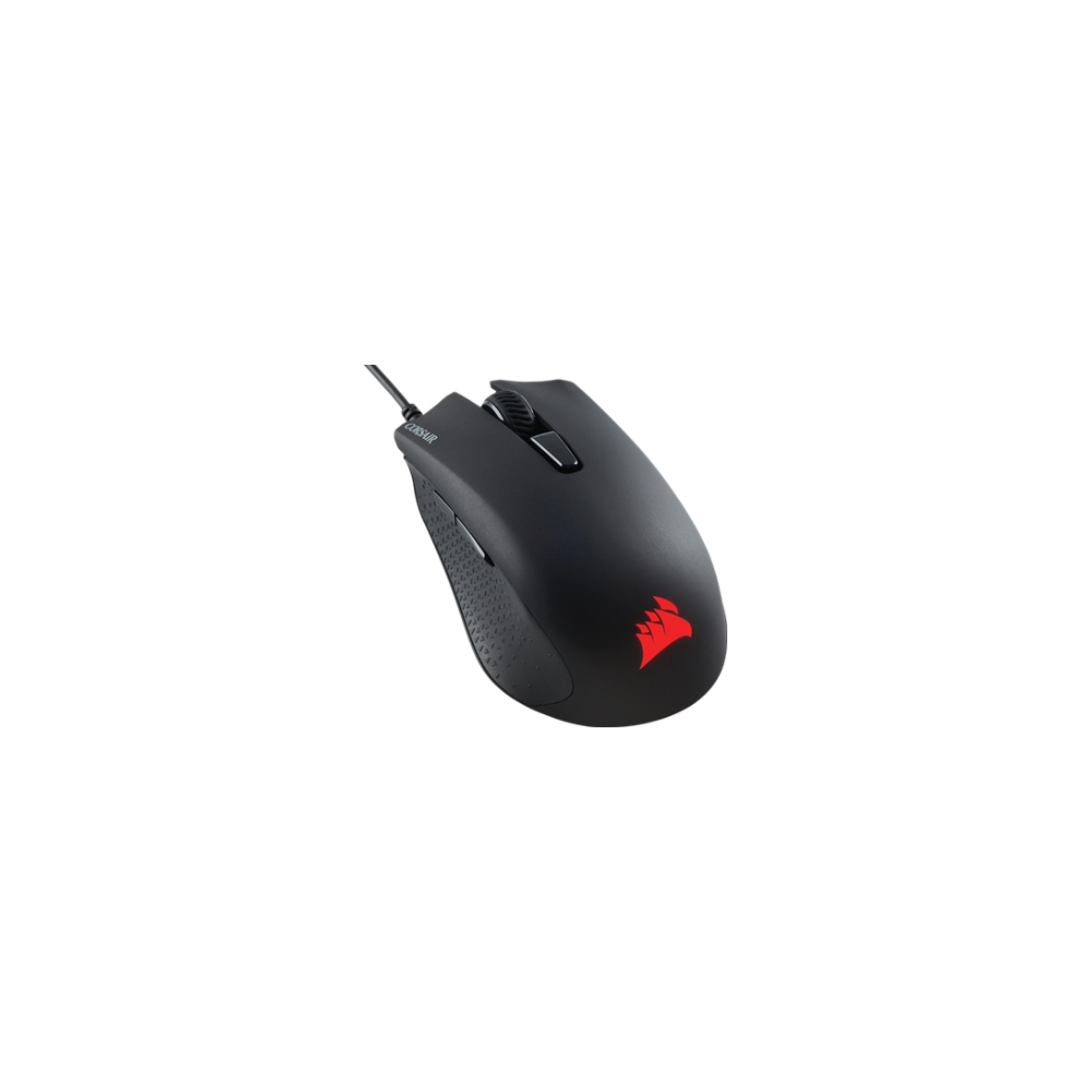 A large main feature product image of Corsair Gaming Harpoon RGB Gaming Mouse