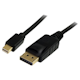 A small tile product image of Startech miniDisplayPort to DisplayPort 1.2 3m Adapter Cable