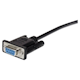 A small tile product image of Startech 3m Black Straight Through DB9 RS232 Serial Cable - M/F