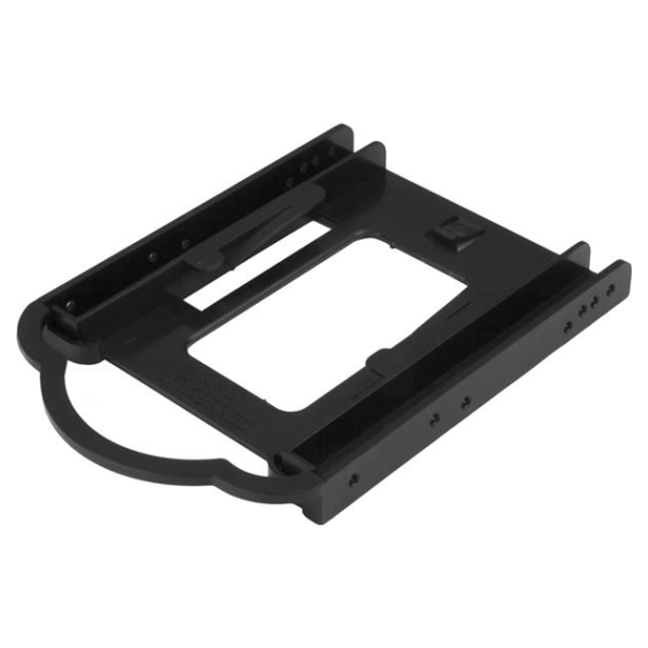 A large main feature product image of Startech 2.5" SSD/HDD Mounting Bracket for 3.5" Drive Bay - Tool-less Installation