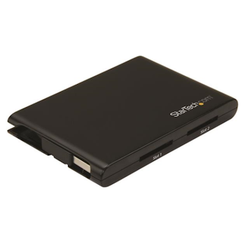 Product image of Startech Dual-Slot SD Card Reader/Writer - USB 3.0 - SD 4.0, UHS II - Click for product page of Startech Dual-Slot SD Card Reader/Writer - USB 3.0 - SD 4.0, UHS II