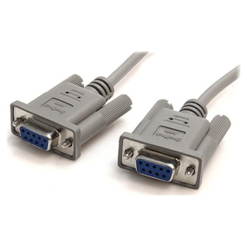 Product image of Startech 10ft DB9 RS232 Serial Null Modem Cable F/F - Click for product page of Startech 10ft DB9 RS232 Serial Null Modem Cable F/F