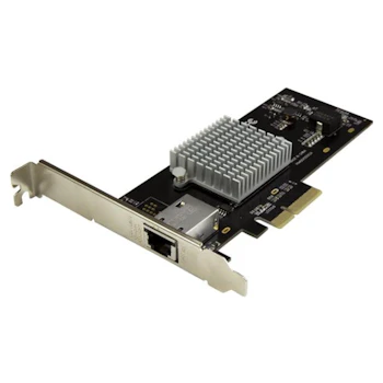 Product image of Startech 1 Port 10G Ethernet Network Card - PCI Express - Intel X550-AT Chip - Click for product page of Startech 1 Port 10G Ethernet Network Card - PCI Express - Intel X550-AT Chip