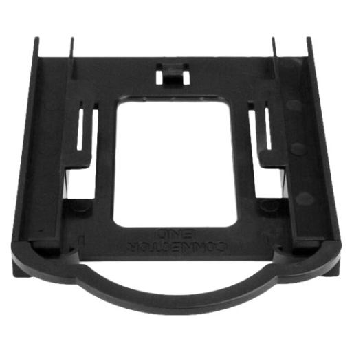 A large main feature product image of Startech 2.5" SSD/HDD Mounting Bracket for 3.5" Drive Bay - Tool-less Installation