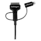 A small tile product image of Startech 3ft Lightning / 30-pin Dock / Micro-USB to USB Cable - Black
