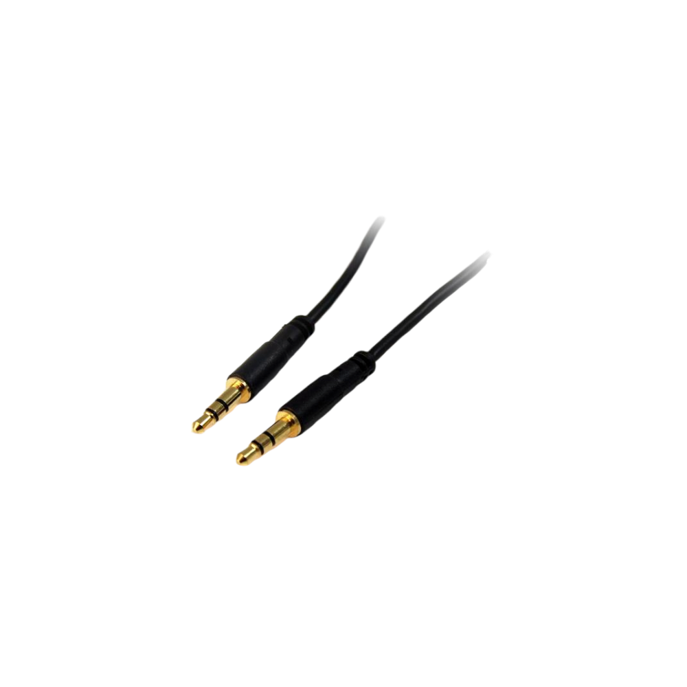 Startech 2m Slim 3.5mm Stereo Audio Cable - M/M