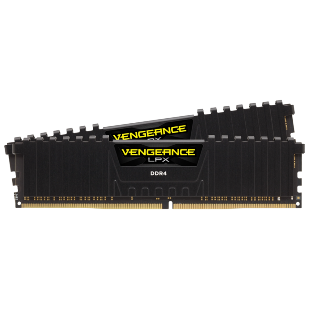 Corsair 16GB Kit (2x8GB) DDR4 Vengeance LPX C16 2666MHz - Black