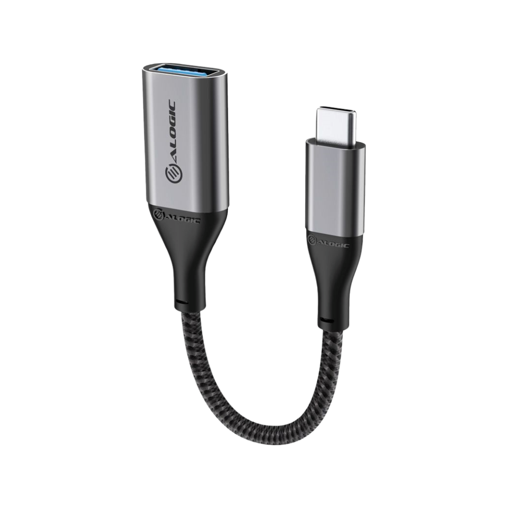 ALOGIC Super Ultra USB 3.1 USB Type-C To USB-A Adapter - Silver