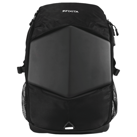 Fixita Vast 17.3" Black Notebook Backpack