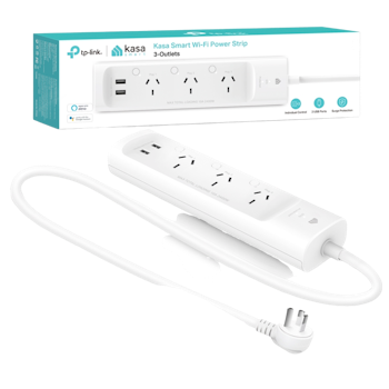 Product image of TP-LINK Kasa Smart WiFi 3-Outlet Power Strip - Click for product page of TP-LINK Kasa Smart WiFi 3-Outlet Power Strip