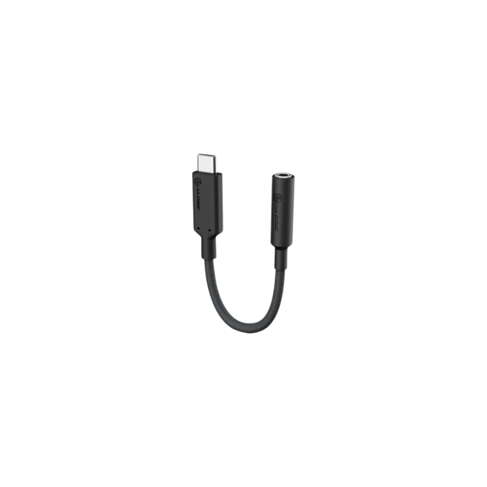 ALOGIC Elements PRO USB Type-C to 3.5mm Audio Adapter - Black