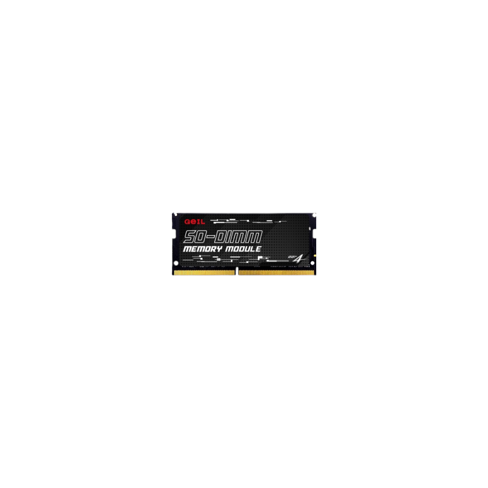 GeIL 8GB Single (1x8GB)  DDR4 SO-DIMM 1.2V C19 2666MHz - Black