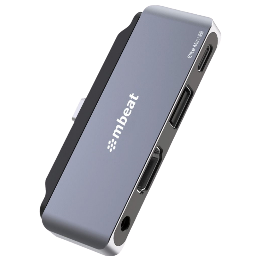 mBeat Elite Mini 4-in-1 USB-C Mobile Hub For IPad Pro