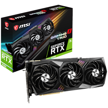 Product image of MSI GeForce RTX 3090 Gaming X Trio 24GB GDDR6X - Click for product page of MSI GeForce RTX 3090 Gaming X Trio 24GB GDDR6X