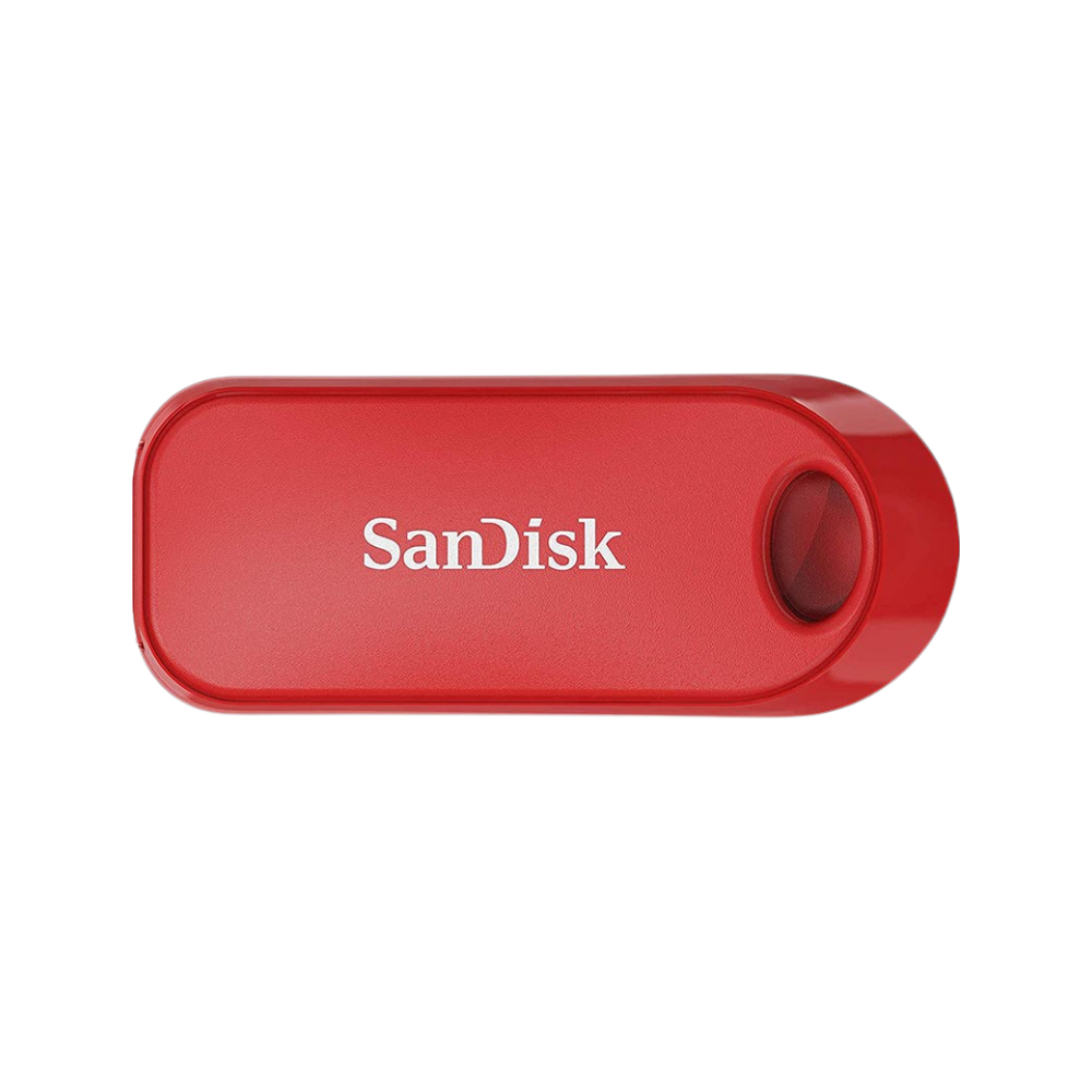 SanDisk Cruzer Snap 32GB USB2.0 Flash Drive Red