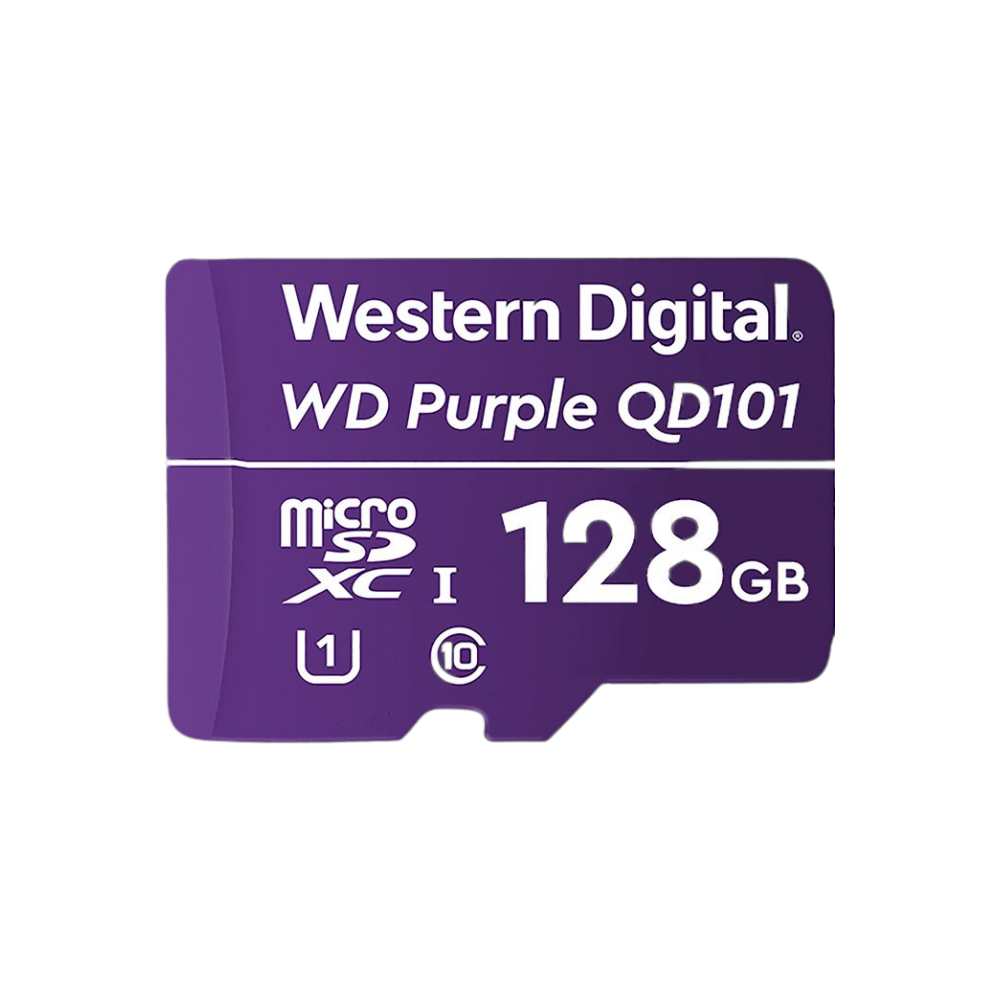 WD Purple Surveillance microSD Card - 128GB