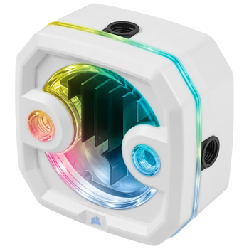 Product image of Corsair Hydro X Series XD3 RGB White Pump/Reservoir Combo - Click for product page of Corsair Hydro X Series XD3 RGB White Pump/Reservoir Combo