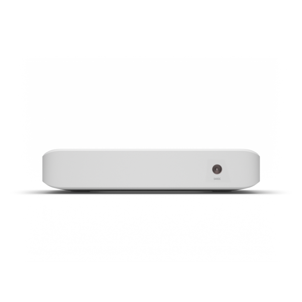 A large main feature product image of Ubiquiti UniFi Switch Lite 8 PoE