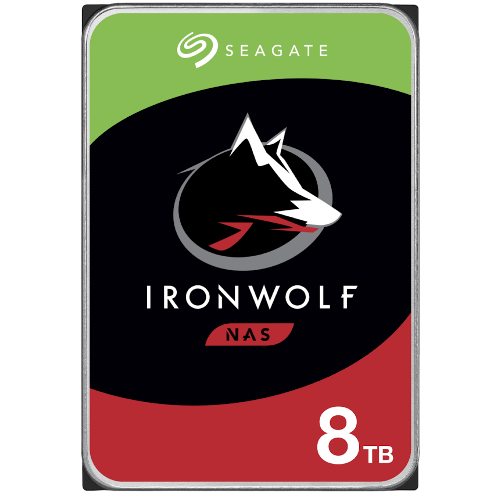 Seagate IronWolf 3.5" NAS HDD - 8TB 256MB