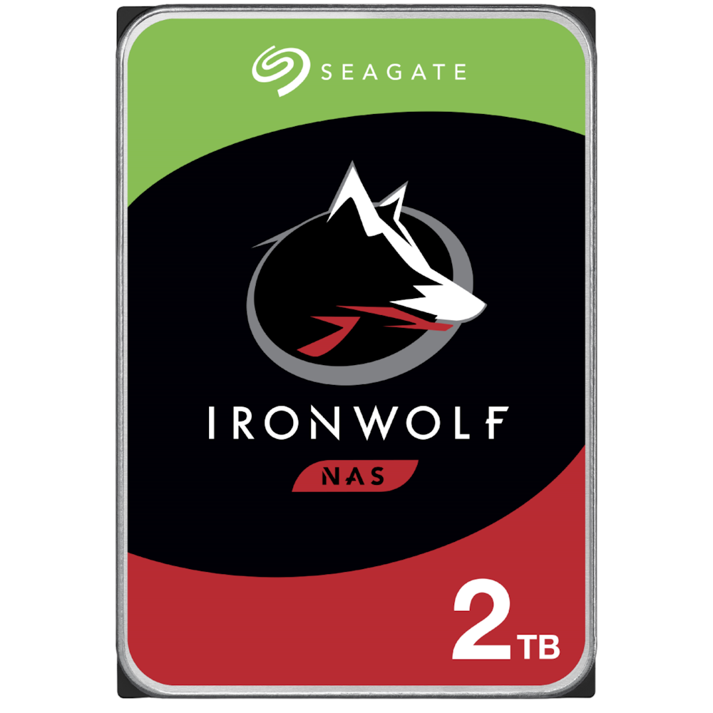 Seagate IronWolf 3.5" NAS HDD - 2TB 64MB