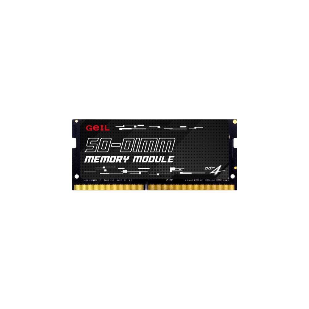 GeIL 8GB Single (1x8GB) DDR4 SO-DIMM 1.2V C22 3200MHz - Black