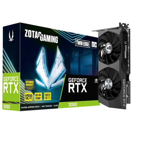ZOTAC GAMING GeForce RTX 3060 Twin Edge OC 12GB GDDR6